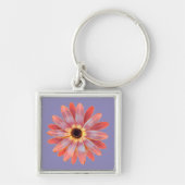 Colorful Gerbera Daisy Sleutelhanger (Voorkant)
