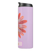 Colorful Gerbera Daisy Thermal Tumbler Thermosbeker (Geroteerd rechts)