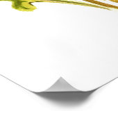 Colorful Gerbera Daisy Wallart Poster (Hoek)