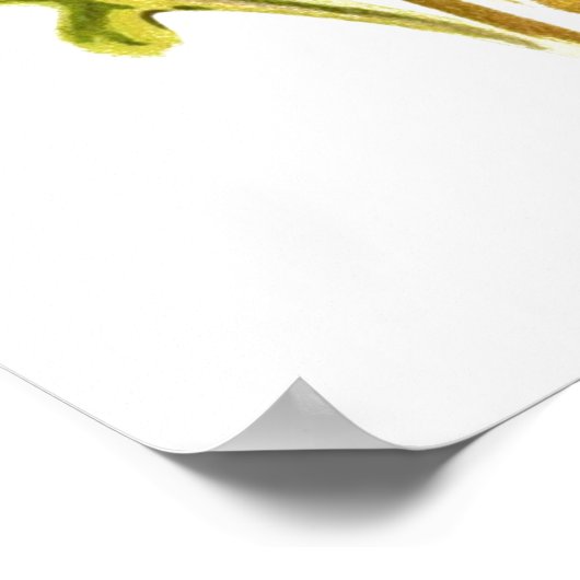 Colorful Gerbera Daisy Wallart Poster (Hoek)