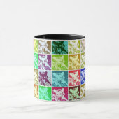 Colorful German Shepherd Dog Pop Art Mok (Midden)