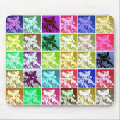 Colorful German Shepherd Dog Pop Art Muismat (Voorkant)