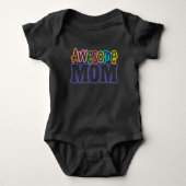Colorful Geweldige mama Moederdag | Bodysuit (Voorkant)