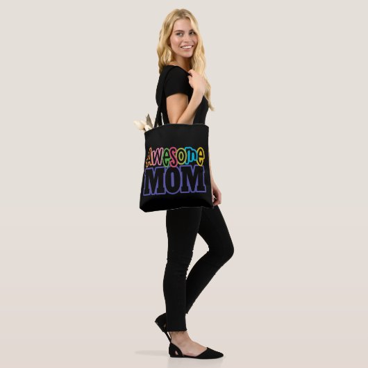 Colorful Geweldige mama Moederdag | Canvas tas (Op model)