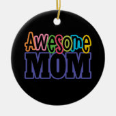 Colorful Geweldige mama Moederdag | ORNAMENT (Voorkant)