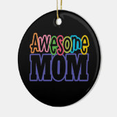 Colorful Geweldige mama Moederdag | ORNAMENT (Links)