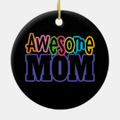 Colorful Geweldige mama Moederdag | ORNAMENT (Achterkant)