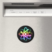 Colorful Ggloing Atomic Science Magneet (Insitu (Vaatwasser))