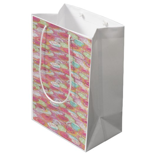 Colorful Gift Bag Medium Cadeauzakje (Achterkant Gekanteld)