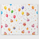 Colorful Gift Wrapping Paper Cadeaupapier (Vlak)