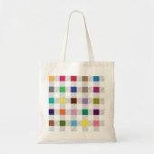 Colorful Gingham Tablecloth Pattern Tote Bag (Voorkant)