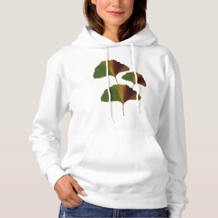 Colorful Ginkgo Biloba Leaves Hoodie