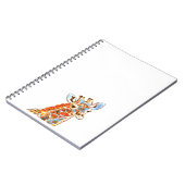 Colorful giraffe notitieboek (Linkerzijde)