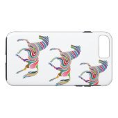 Colorful Girly Fantasy Horse Case-Mate iPhone Case (Achterkant (Horizontaal))