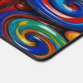 Colorful Glass Swirls - Desk Mat (Hoek)