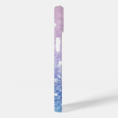 Colorful Glitter  Bokeh Monogrammed Case-Mate iPhone Case (Achterkant / Rechts)