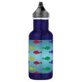 Colorful Glitter Fish Waterfles (Rechts)