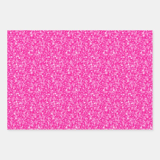 Colorful Glitter Inpakpapier Vel (Voorkant 3)