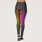 Colorful Glitter Sparkles Leggings (Achterkant)