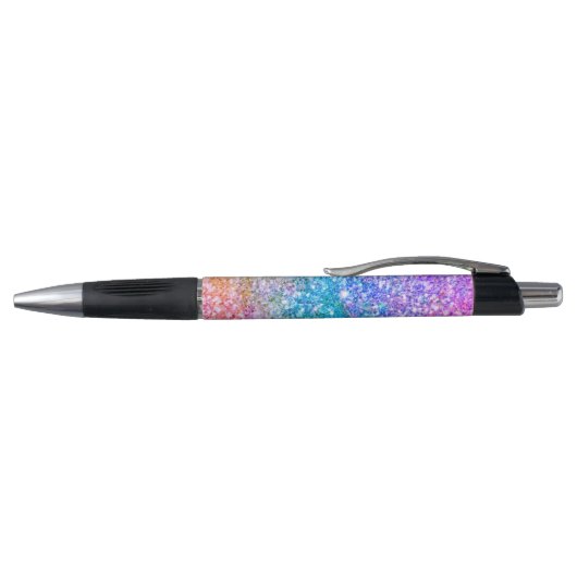 Colorful Glitter Texture Print Pen (Bovenkant)