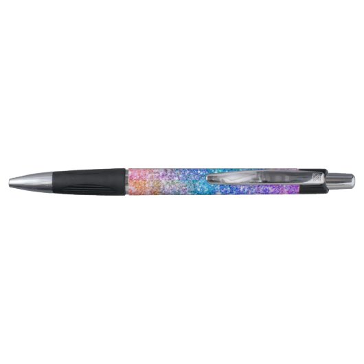 Colorful Glitter Texture Print Pen (Achterkant)