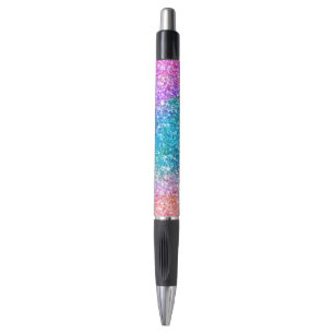 Colorful Glitter Texture Print Pen