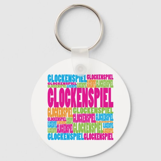 Colorful Glockenspiel Sleutelhanger (Voorkant)