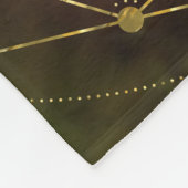 Colorful Glows Chakras Fleece Deken (Hoek)