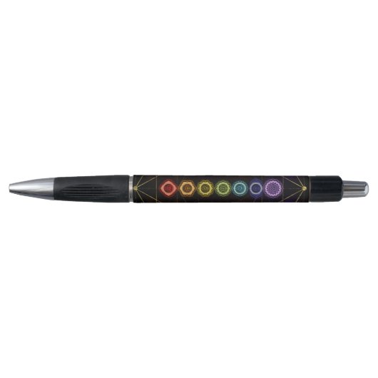 Colorful Glows Chakras Pen (Voorkant)