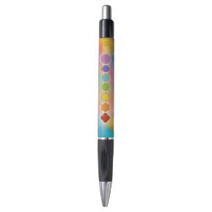 Colorful Golden Chakras compositie Pen