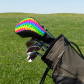 Colorful Golf Head Hoesje Golfheadcover (Insitu)