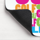 Colorful Golf Muismat (Hoek)