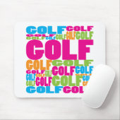 Colorful Golf Muismat (Met muis)