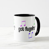 Colorful got Flugelhorn Mok (Voorkant rechts)