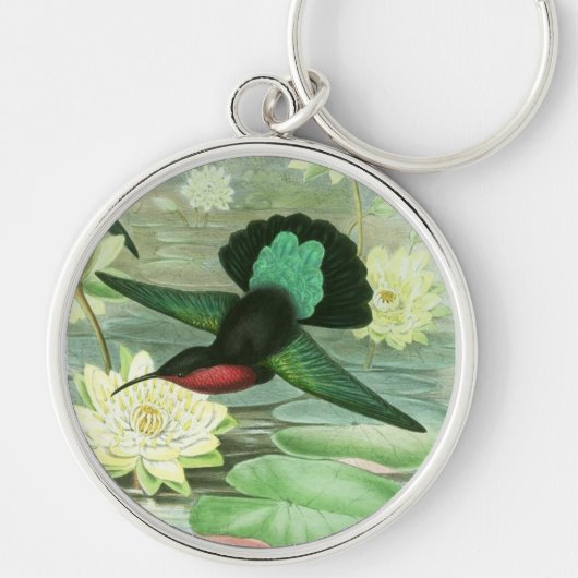 Colorful Gould Hummingbird Sleutelhanger Sleutelha (Voorkant)
