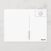 Colorful Gould Hummingbird Waterlilies Briefkaart (Achterkant)