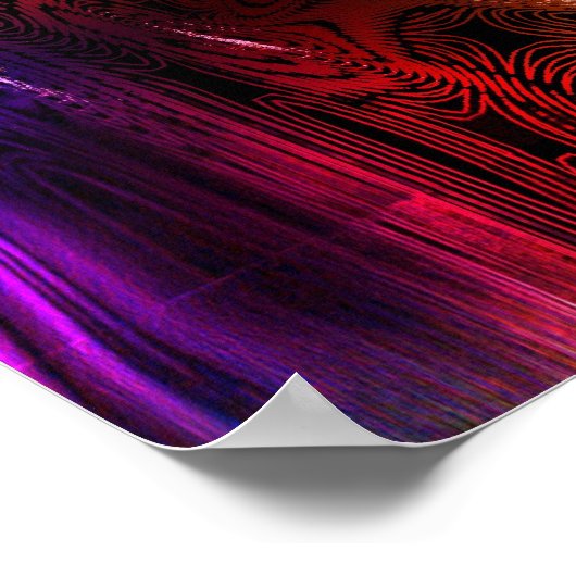 Colorful Gradient Perfect Smile Dentist Poster (Hoek)