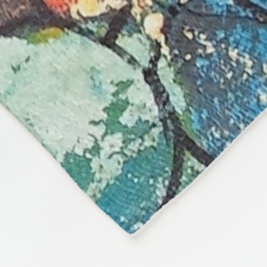 Colorful Graffiti Art Fleece Deken (Hoek)