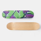 Colorful Graffiti Art Persoonlijk Skateboard (Horizontaal)