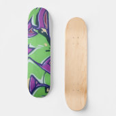 Colorful Graffiti Art Persoonlijk Skateboard (Voorkant)