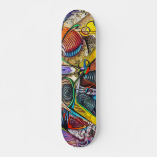 Colorful Graffiti Art Persoonlijk Skateboard