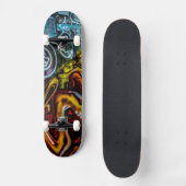 Colorful Graffiti Art Persoonlijk Skateboard (Voorkant)