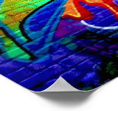 Colorful Graffiti Art Poster (Hoek)