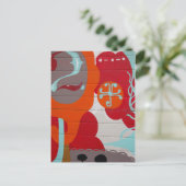 Colorful Graffiti Briefkaart (Staand voorkant)