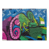 Colorful Graffiti Chameleon (Voorkant Horizontaal)