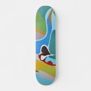 Colorful Graffiti Heart Art Persoonlijk Skateboard