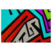 Colorful graffiti-illustratie stof (Fat Quarter)