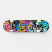 Colorful Graffiti | Straatkunst Persoonlijk Skateboard (Horizontaal)