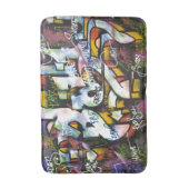 Colorful Graffiti Words Badmat (Voorkant Verticaal)