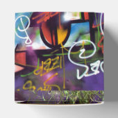 Colorful Graffiti Words Bedankdoosjes (Bovenkant)